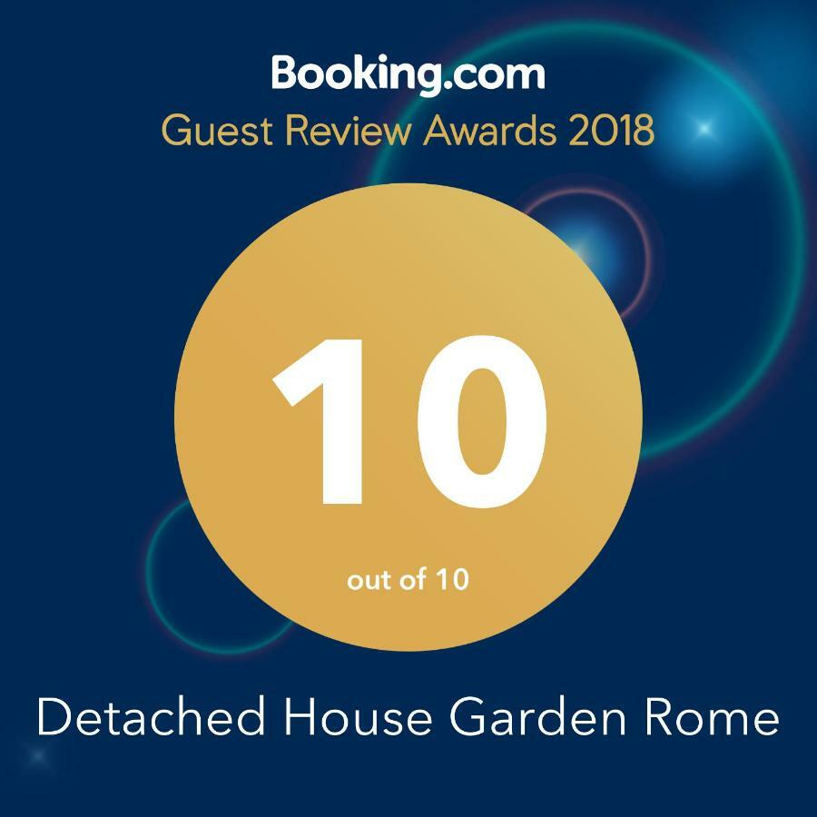 Detached House Garden Rome Apartment Exterior foto